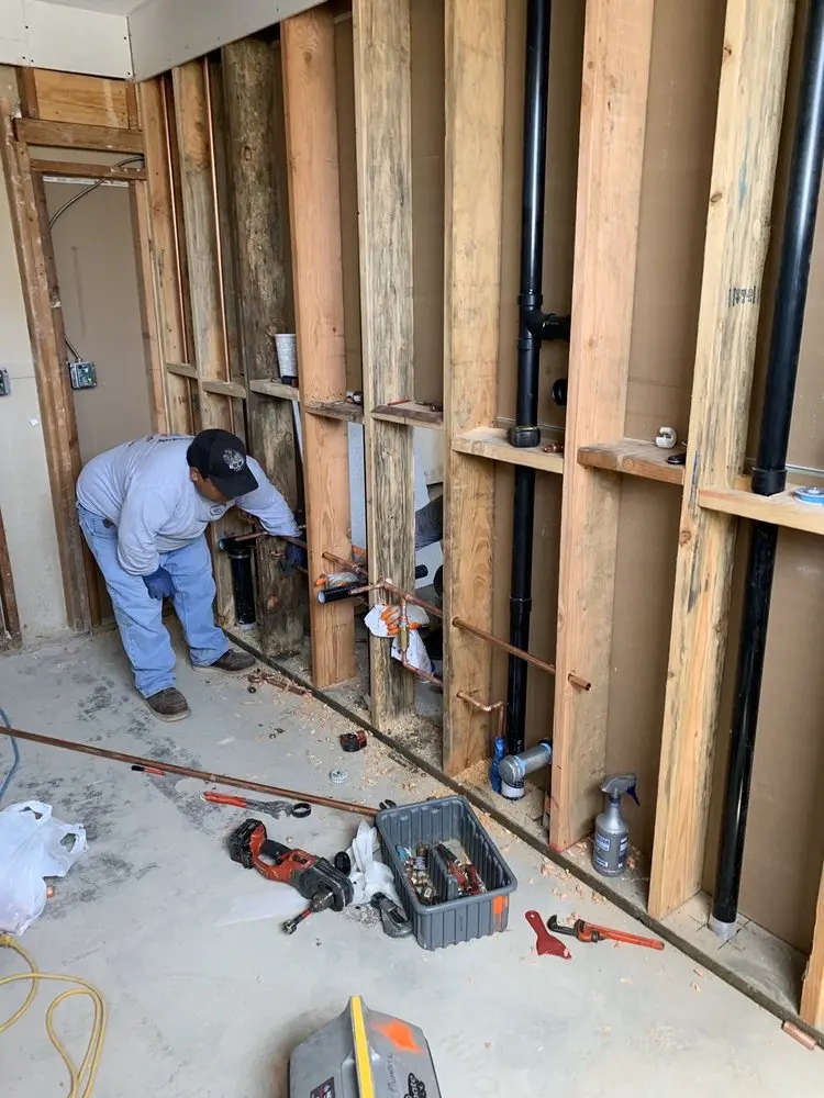 Commercial rough-in plumbing for Gas Line Repair in Lake Orion Heights